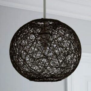 38 Woven Lamp Shade Options That Can Improve Any Room 91
