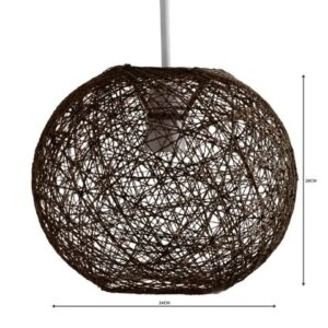 38 Woven Lamp Shade Options That Can Improve Any Room 93