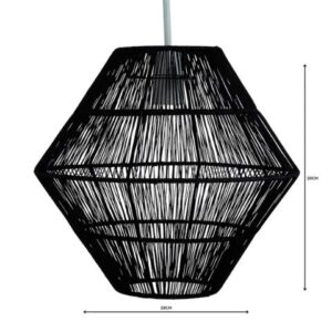 38 Woven Lamp Shade Options That Can Improve Any Room 111