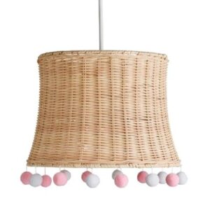 38 Woven Lamp Shade Options That Can Improve Any Room 82