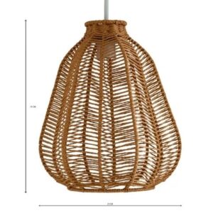 38 Woven Lamp Shade Options That Can Improve Any Room 105