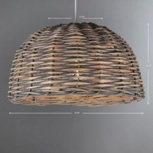38 Woven Lamp Shade Options That Can Improve Any Room 36