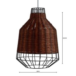 38 Woven Lamp Shade Options That Can Improve Any Room 102