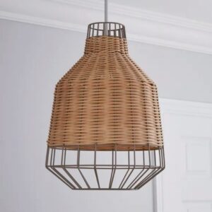 38 Woven Lamp Shade Options That Can Improve Any Room 97