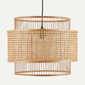 38 Woven Lamp Shade Options That Can Improve Any Room 112